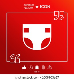 Nappy symbol icon
