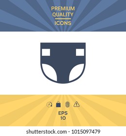 Nappy symbol icon