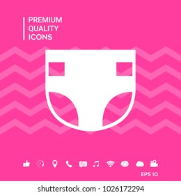 Nappy symbol icon