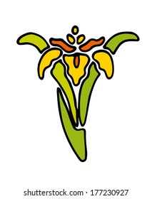 Narcissus icon.
