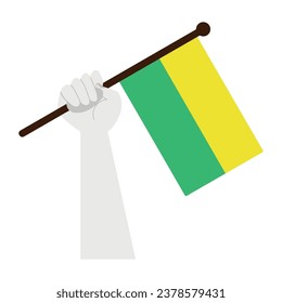 narino flag illustration vector isolated