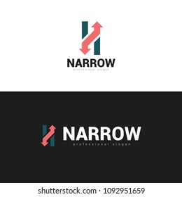 Narrow Logo Template