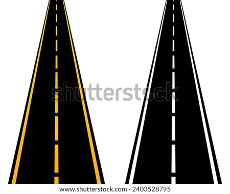 Narrowing roads line icon. Path, asphalt, travel, highway, distance, track, car, trail, life, dust, movement, peolos. Vector icons for business and advertising