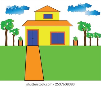 arte narutal de casa para aldeões 