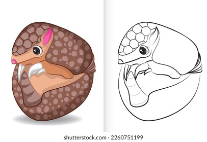 Narwhal Coloring Page for Kids