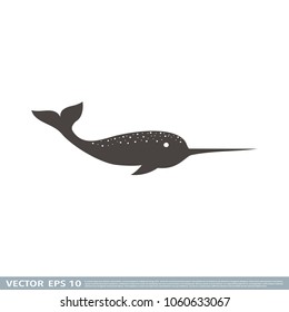 narwhal icon vector