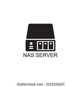 nas server icon , computer icon