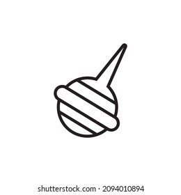 NASAL ASPIRATOR Symbol in Vektorgrafik. Logotyp