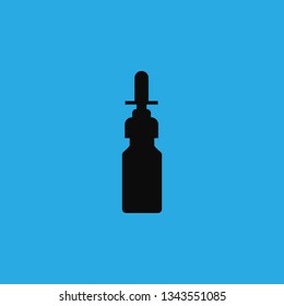 nasal medicine icon vector