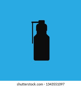 nasal medicine icon vector