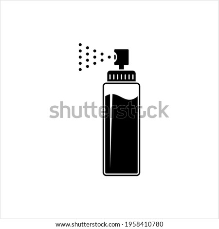 Similar – White Spray Bottle Nozzle on Black Background