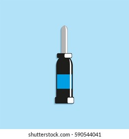 Nasal spray. Vector icon.