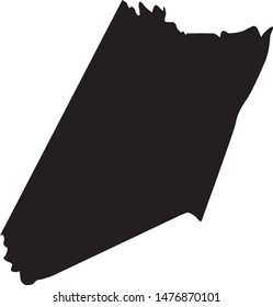 Nash county map in the state of north carolina