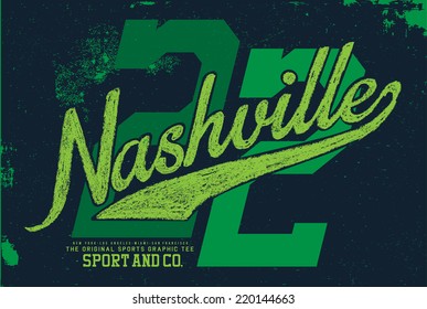 Nashville 22 t-shirt graphic