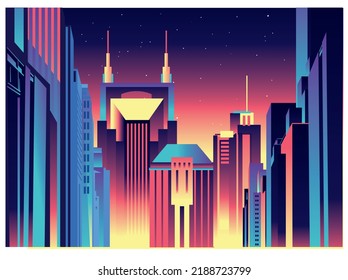 Nashville Tennessee Skyline Vector Illustration