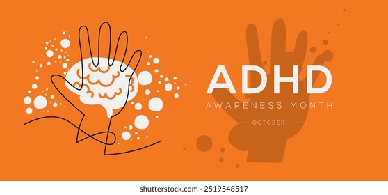 National ADHD awareness month, held on October.