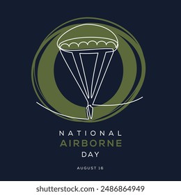 National airborne day, held on 16 August.