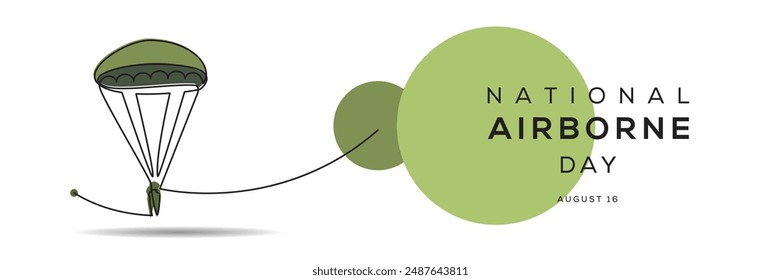 National airborne day, held on 16 August.