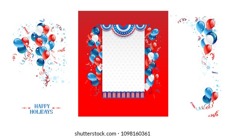 national American decor set