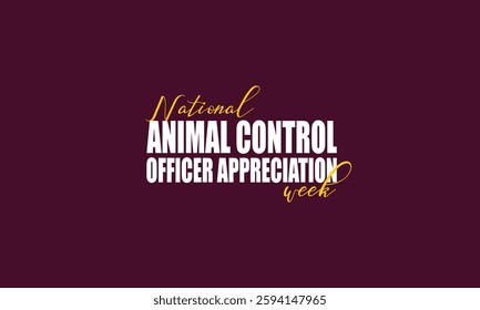 national animal control officer appreciation week