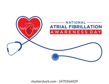 El Mes Nacional de Concientización sobre la Fibrilación Auricular es una celebración anual dedicada a crear conciencia sobre la fibrilación auricular.