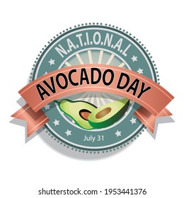 National Avocado Day Sign and Badge