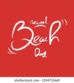 National Beach Day august 30