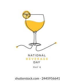 National beverage day, held on 6 May.