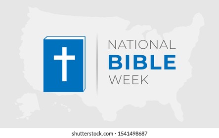National Bible Week Background Illustration