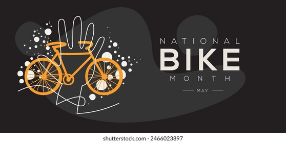 National Bike Month, held on May.