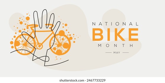 National Bike Month, held on May.