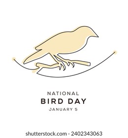National Bird Day, held on 5 January.