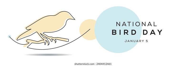National Bird Day, held on 5 January.