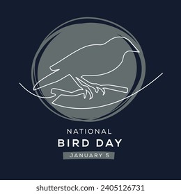 National Bird Day, held on 5 January.