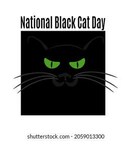 995 National Black Cat Day Images, Stock Photos & Vectors | Shutterstock