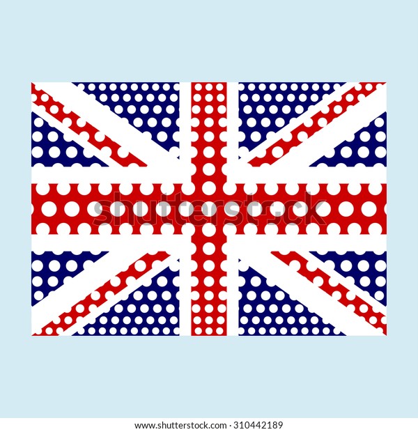 National British Flag United Kingdom Great Stock Vector Royalty Free 310442189 Shutterstock