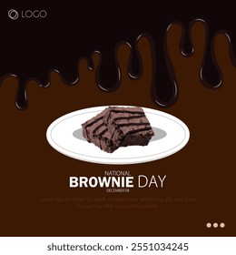 National Brownie Day, celebrated on December 8th, honors the delicious and fudgy dessert loved by many.