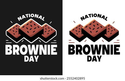 national brownie day with delicious brownies