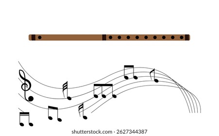 National Buying Musical Instrument Day with Musical Wave Illustration happy world music day and musical instruments with blue background. vector illustration design