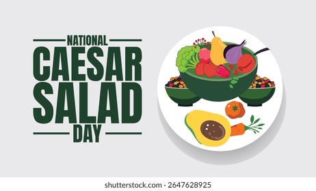 Dia Nacional da Salada de César, celebre um clássico com cretino e sabor