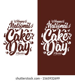 National Cake Day, 26 november, happy National Cake Day