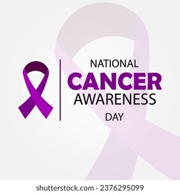 National Cancer Awareness Day Hand Drawn Illustration Creative 