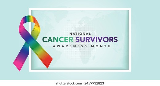 National Cancer prevention month is observed every year in February, to promote access to cancer diagnosis, treatment and healthcare for all. Vector illustration