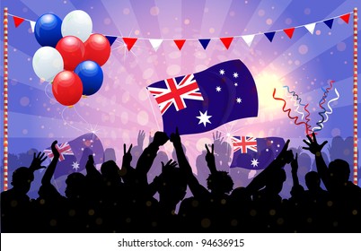 National Celebration Vector