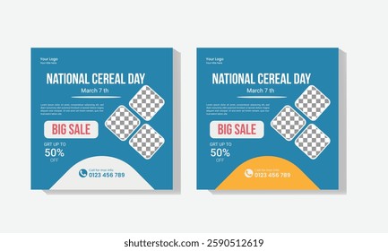  national cereal day social media post