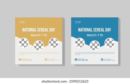  national cereal day social media post