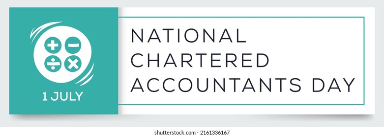 National Chartered Accountants Day, held on 1 July.