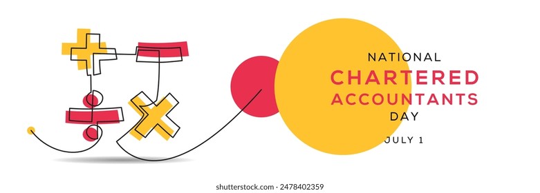 National Chartered Accountants Day am 1. Juli.