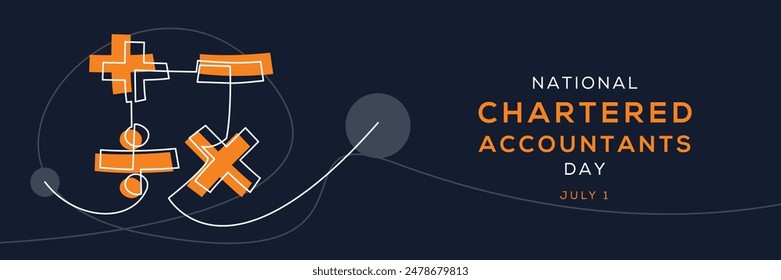 National Chartered Accountants Day, held on 1 July.