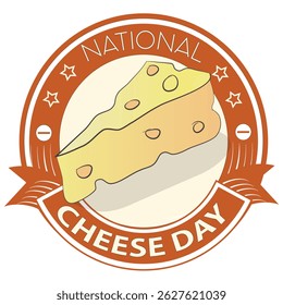 National Cheese Day Sign and Badge
